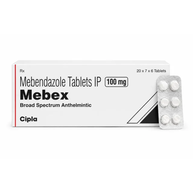 Mebex 100mg (Mebendazole)